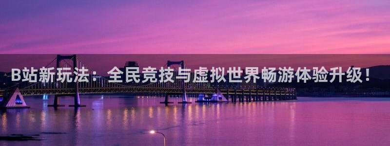 杜邦娱乐app下载：B站新玩法：全民竞技与虚拟世界畅游体验升